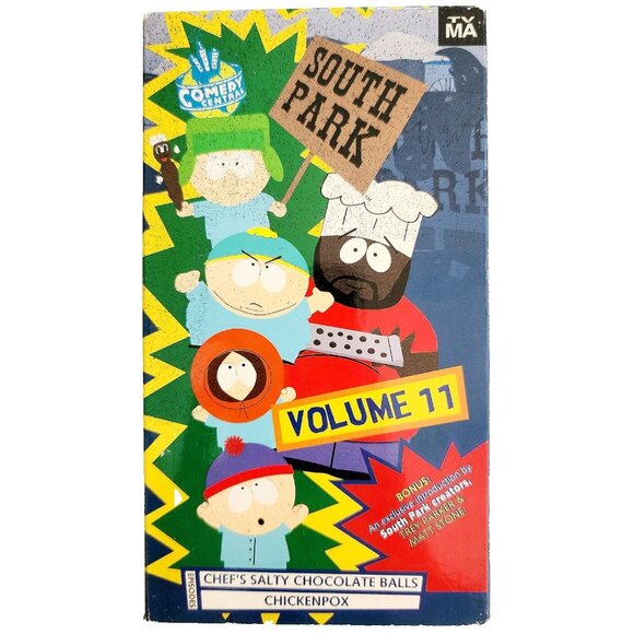 1999 South Park Volume 11 VHS Screening Copy Promo 2 Episodes Bonus Intro E36 - Picture 1 of 2